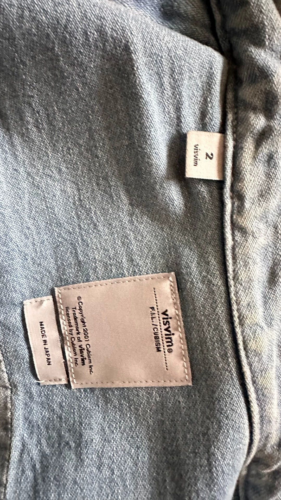 Visvim VISVIM washed denim shirt Size US M / EU 48-50 / 2 - 4 Thumbnail