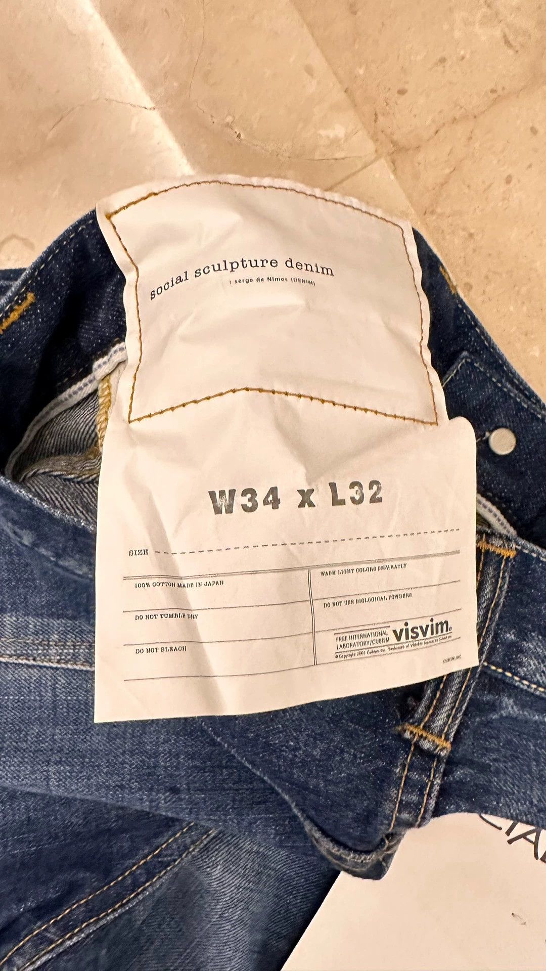 Visvim Visvim SOCIAL SCULPTURE 04 DAMAGED-12 Size US 34 / EU 50 - 5 Thumbnail