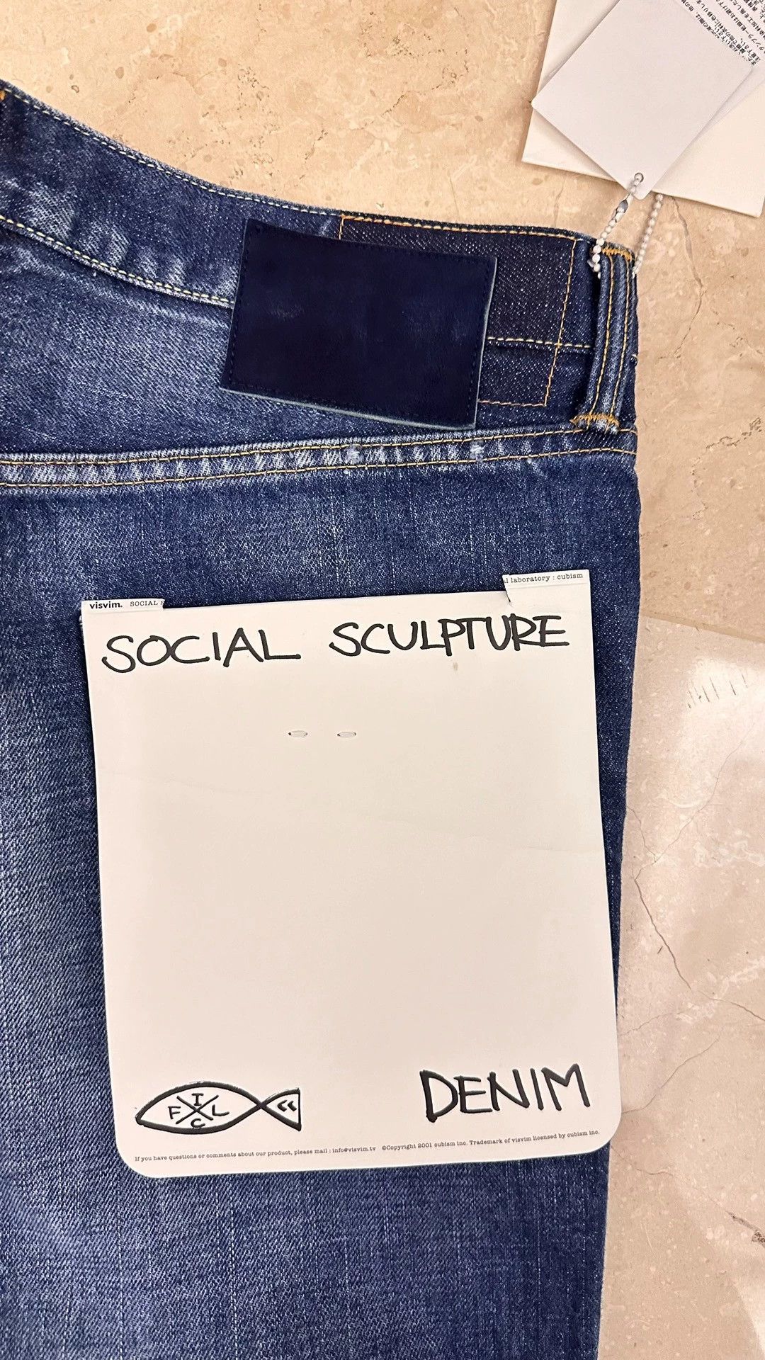Visvim Visvim SOCIAL SCULPTURE 04 DAMAGED-12 Size US 34 / EU 50 - 4 Thumbnail