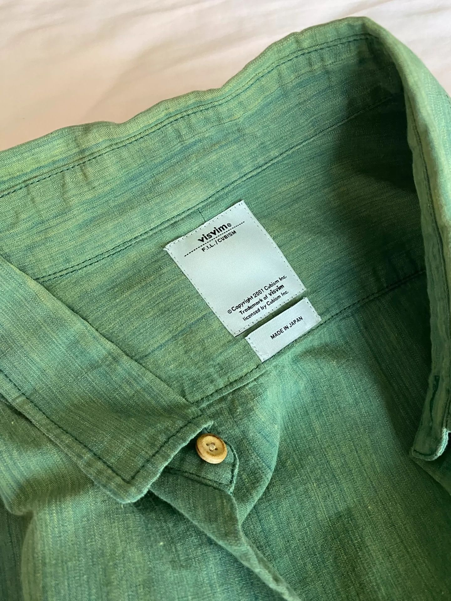 Visvim VISVIM green for old shirts Size US M / EU 48-50 / 2 - 5 Thumbnail