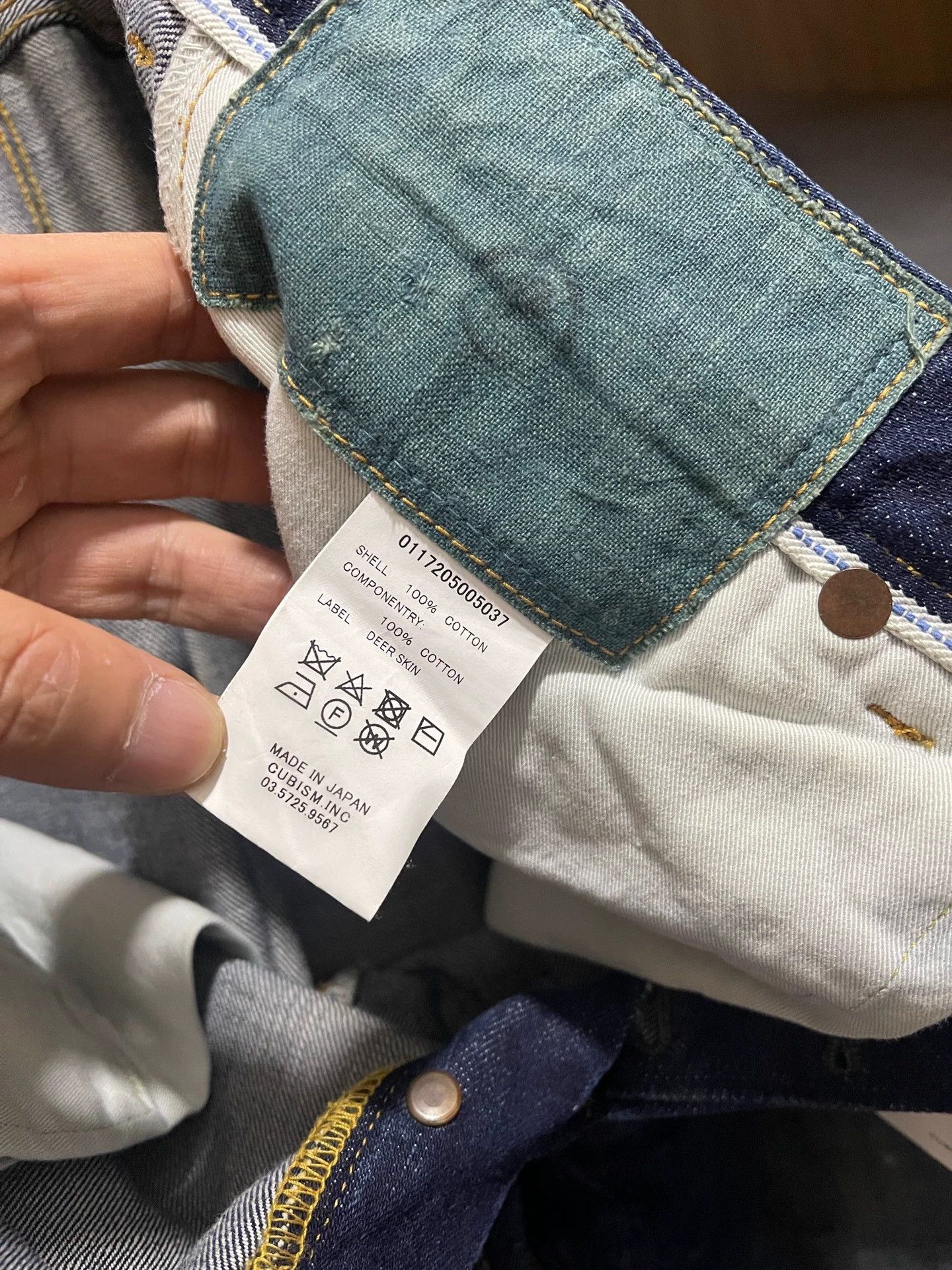 Visvim VISVIM 18SS STORE EXCLUSIVE SOCIAL SCULPTURE ICT DRY DENIM 3/DRY-3 Size US 32 / EU 48 - 8 Thumbnail