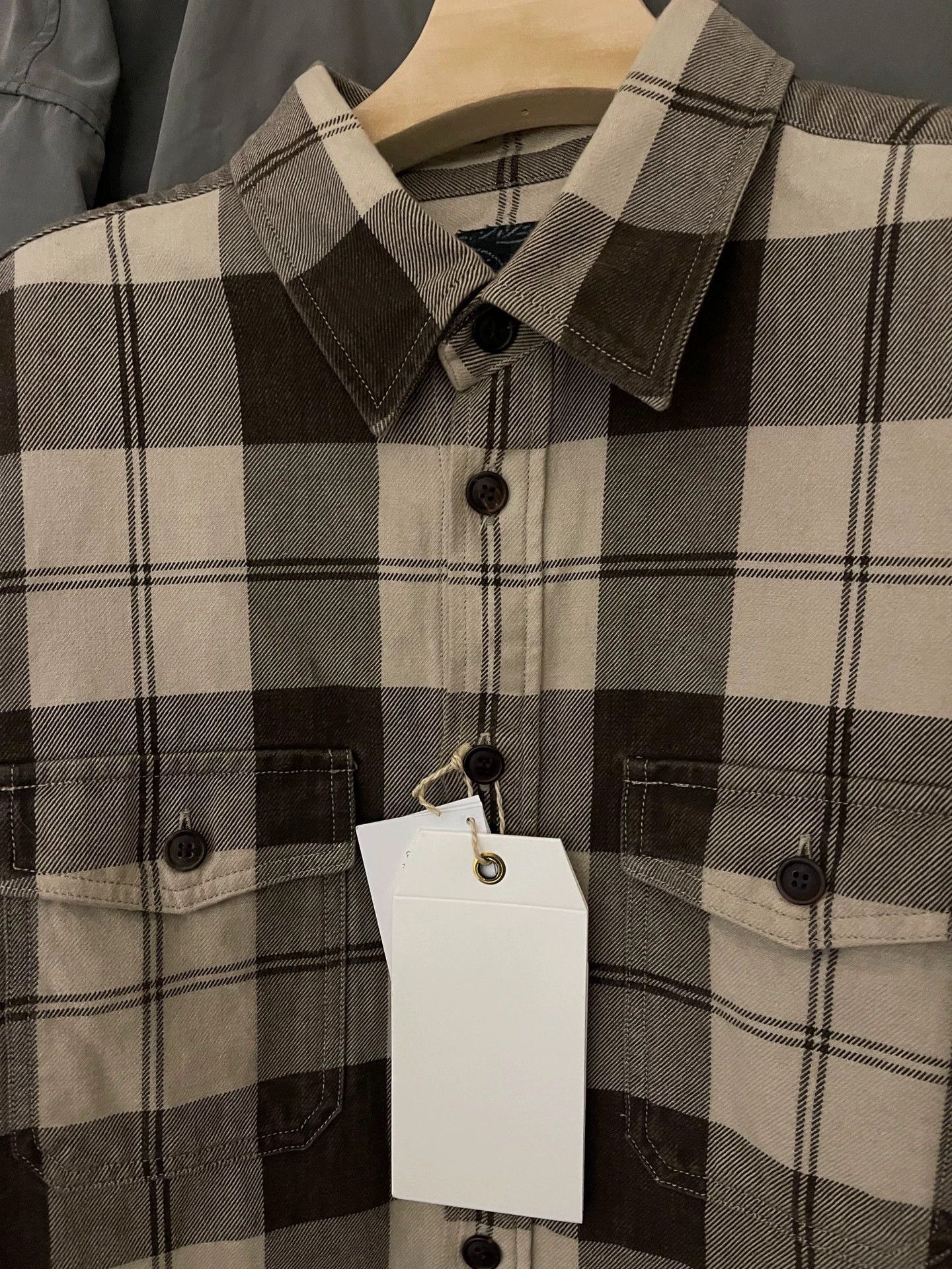 Visvim Visvim 22aw ICT LUMBER Mud dyed shirt Size US M / EU 48-50 / 2 - 3 Thumbnail