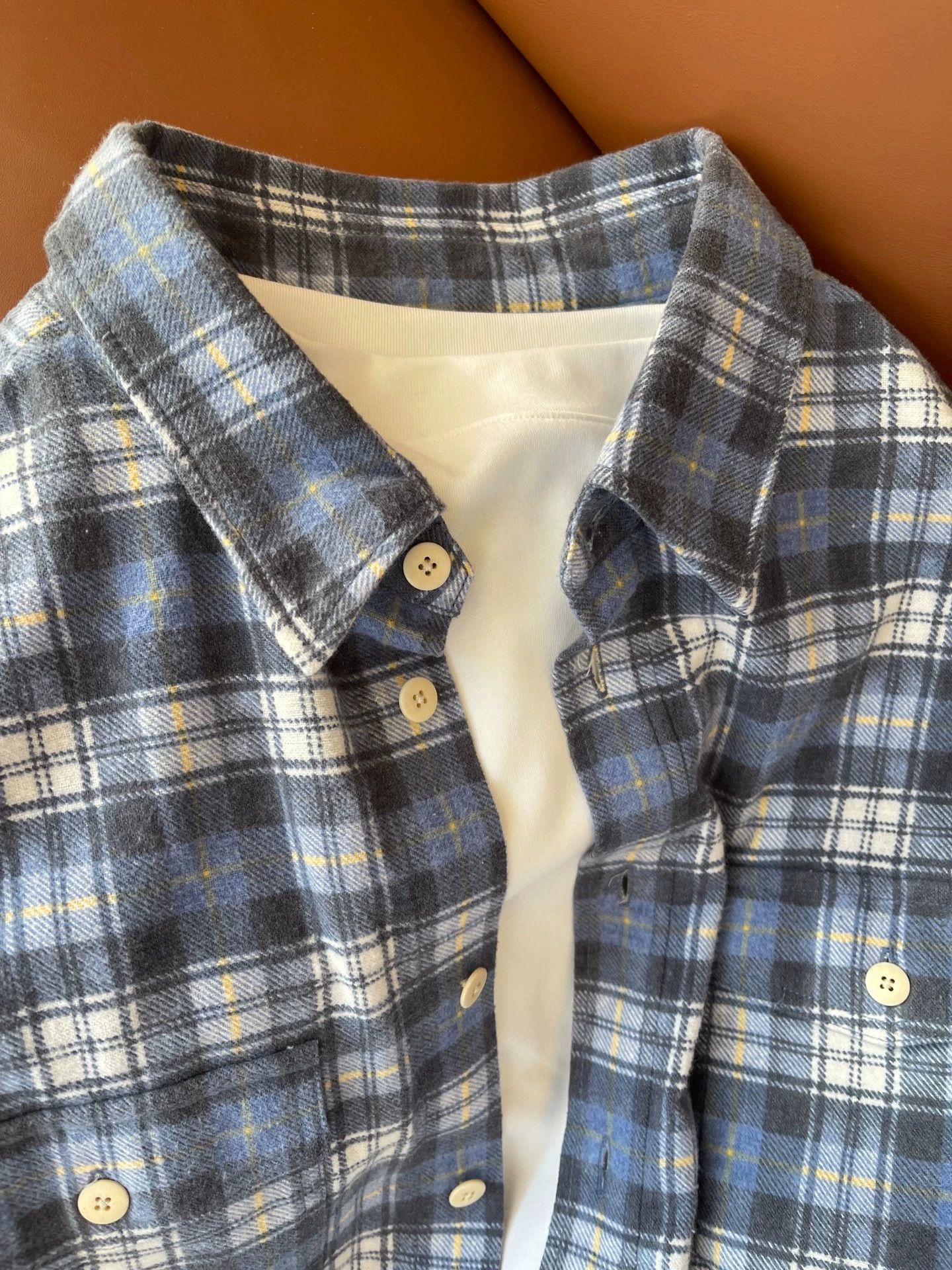 Visvim VISVIM 23SS PIONEER KHADI CHECK L/S shirt Size US L / EU 52-54 / 3 - 4 Thumbnail