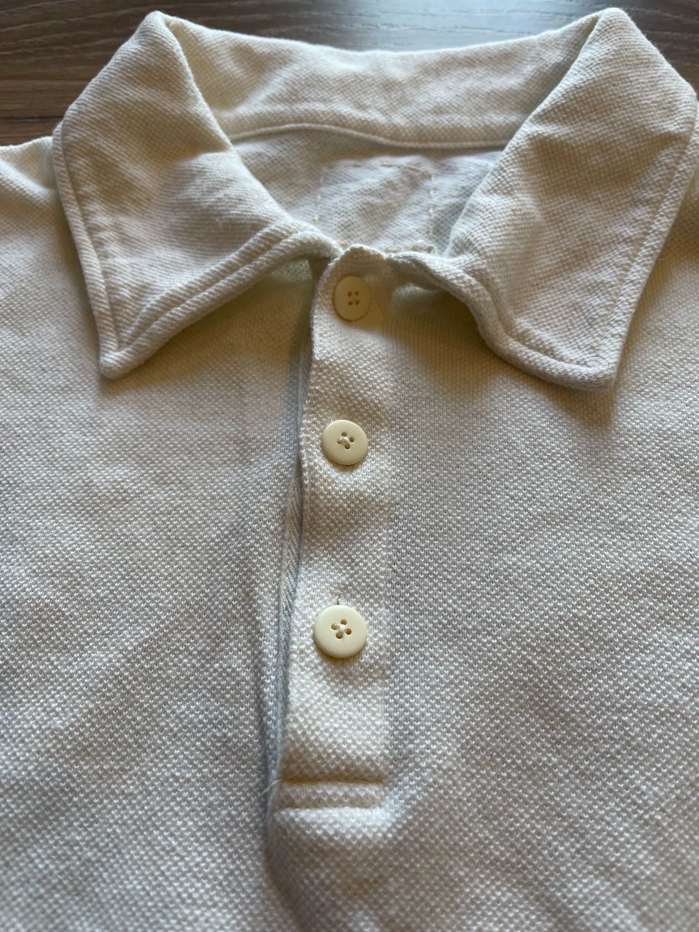 Visvim VISVIM WELLER L/S (C/WS) Long sleeved solid color POLO shirt T-shirt Size US L / EU 52-54 / 3 - 4 Thumbnail