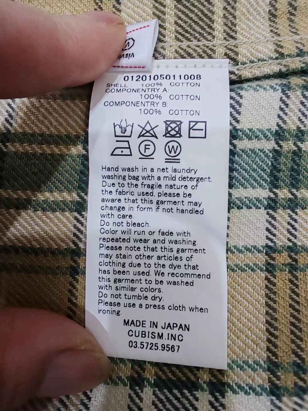 Visvim VISVIM 20SS LUMBER SHIRT CRASH Size US S / EU 44-46 / 1 - 9 Thumbnail