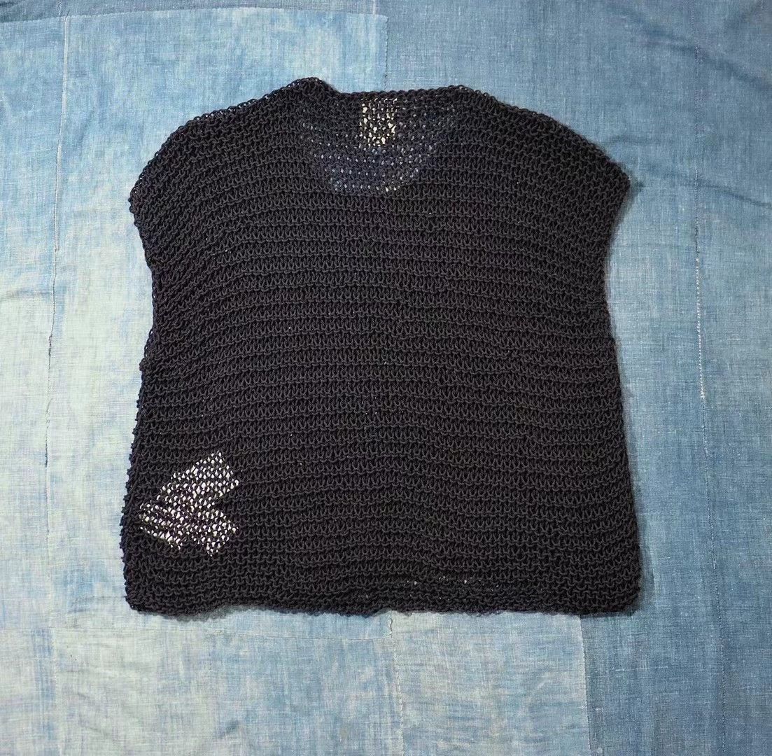 Visvim Visvim Lattice Vest Hand-Knit Size US XXL / EU 58 / 5 - 5 Thumbnail