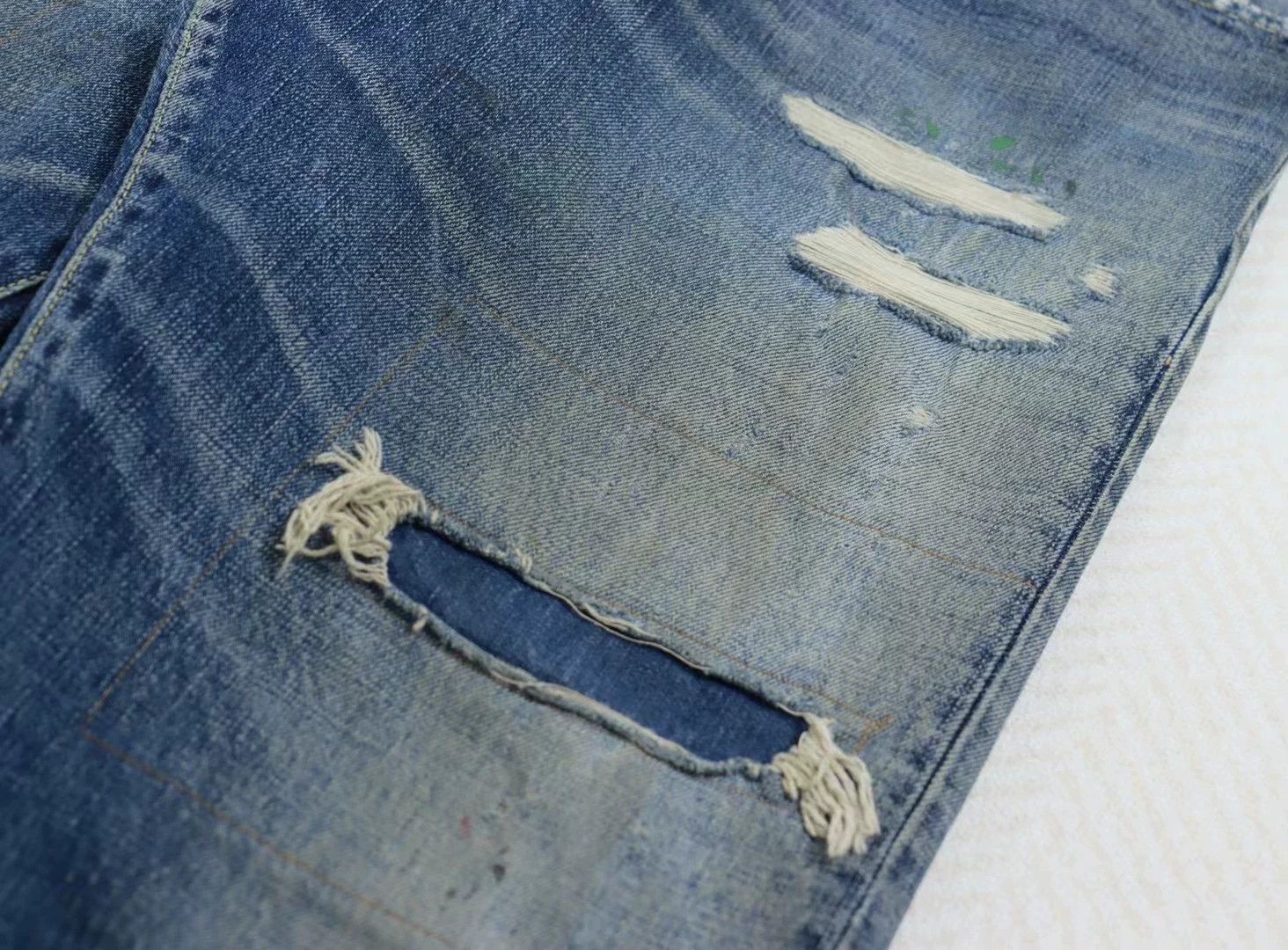 Visvim Visvim Dry5 Yellow mud dyed cow king Size US 34 / EU 50 - 4 Thumbnail