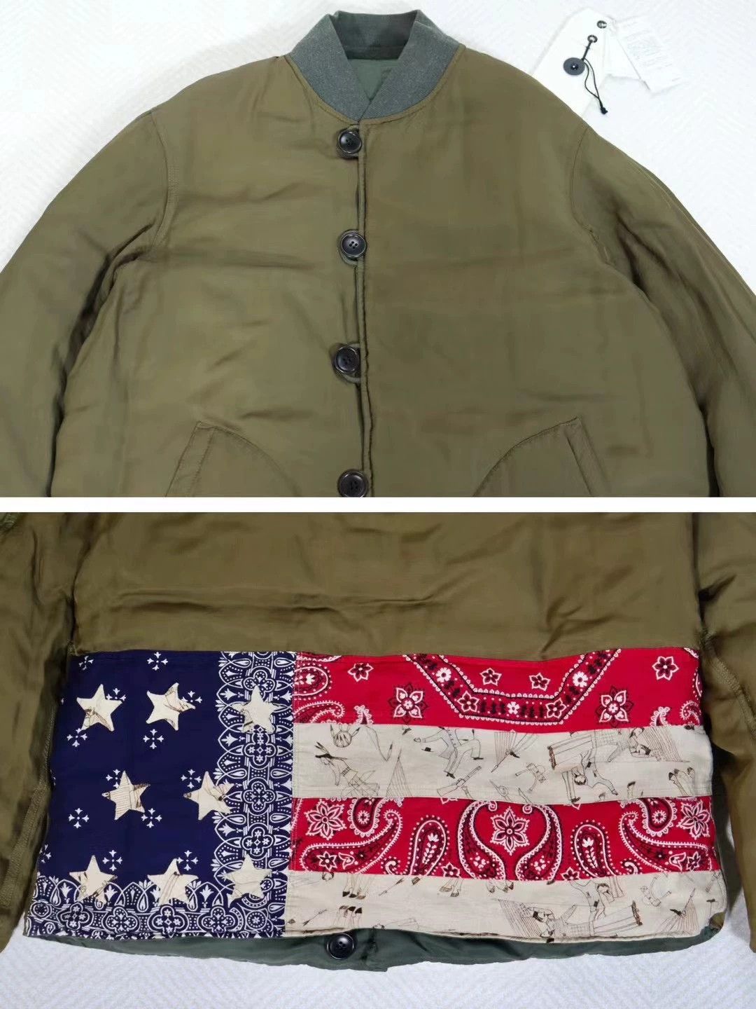 Visvim Visvim 18aw Spot Corps Star flag down jacket Size US XL / EU 56 / 4 - 3 Thumbnail