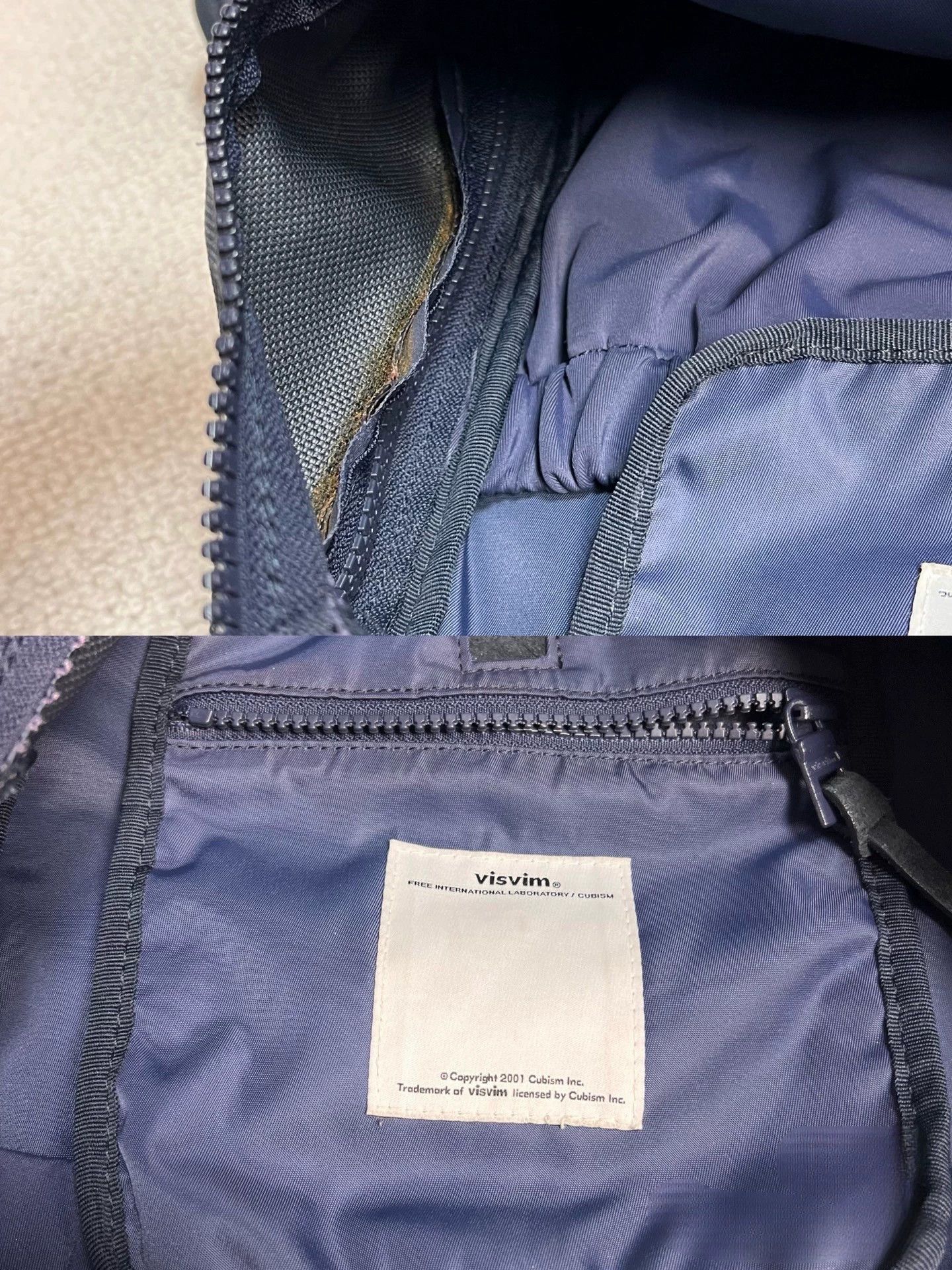 Visvim VISVIM CORDURA 20L plant-tanned lambskin casual backpack Size ONE SIZE - 3 Thumbnail