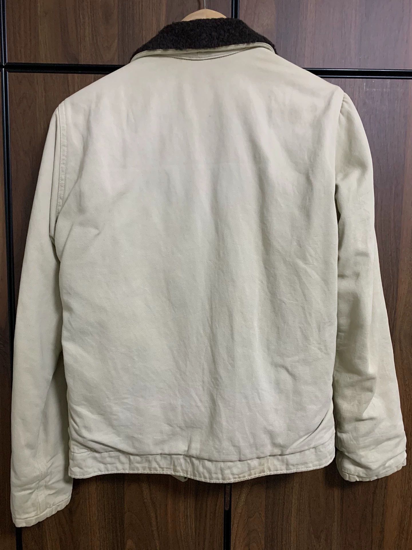 Visvim VISVIM.DECKHAND JKY (GIZA CHINO) Color: Beige Size US S / EU 44-46 / 1 - 2 Thumbnail