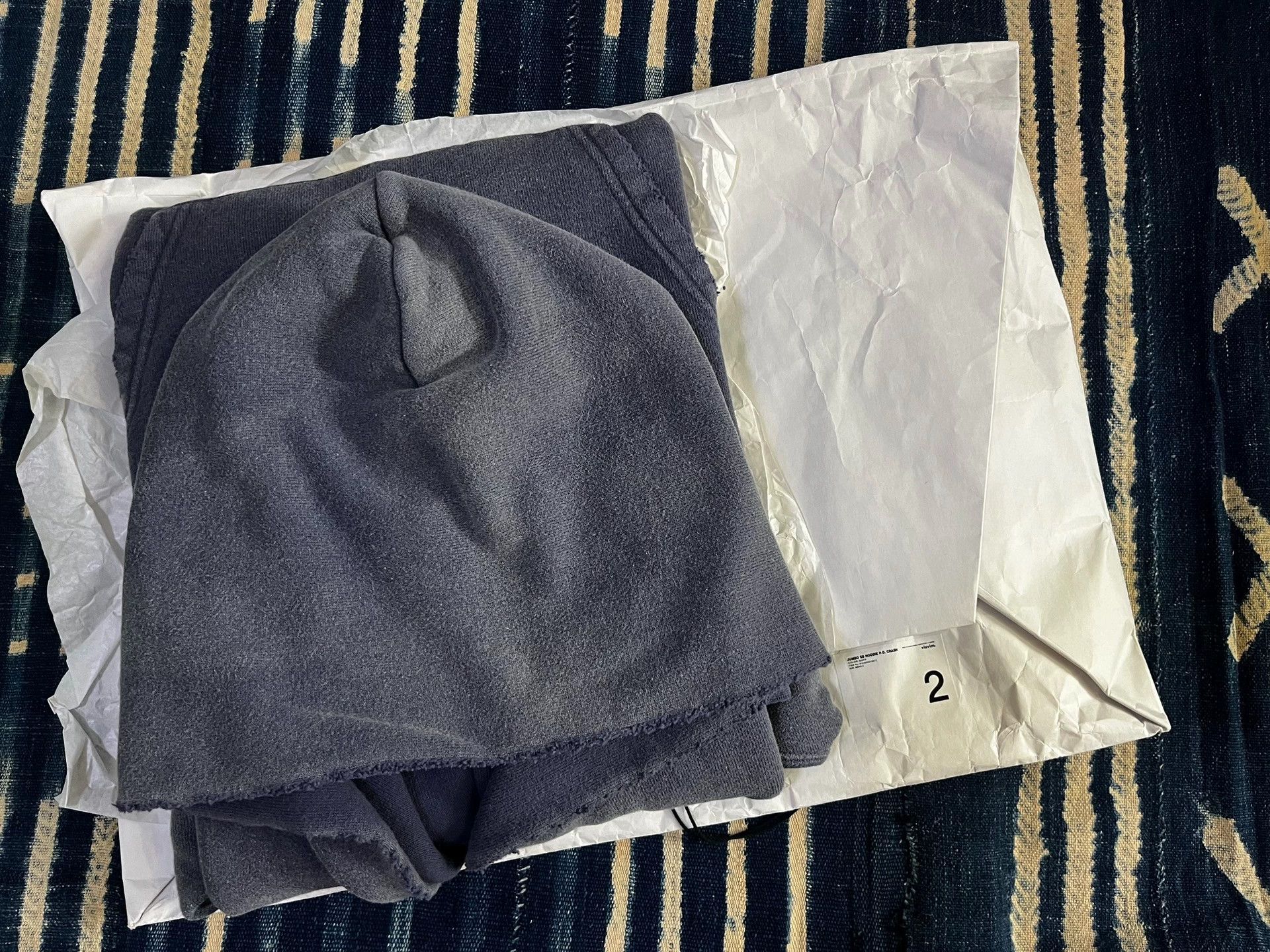 Visvim VISVIM 23AW JUMBO SB HOODIE P.O. CRASH 23AW destruction hoodie Size US M / EU 48-50 / 2 - 5 Thumbnail