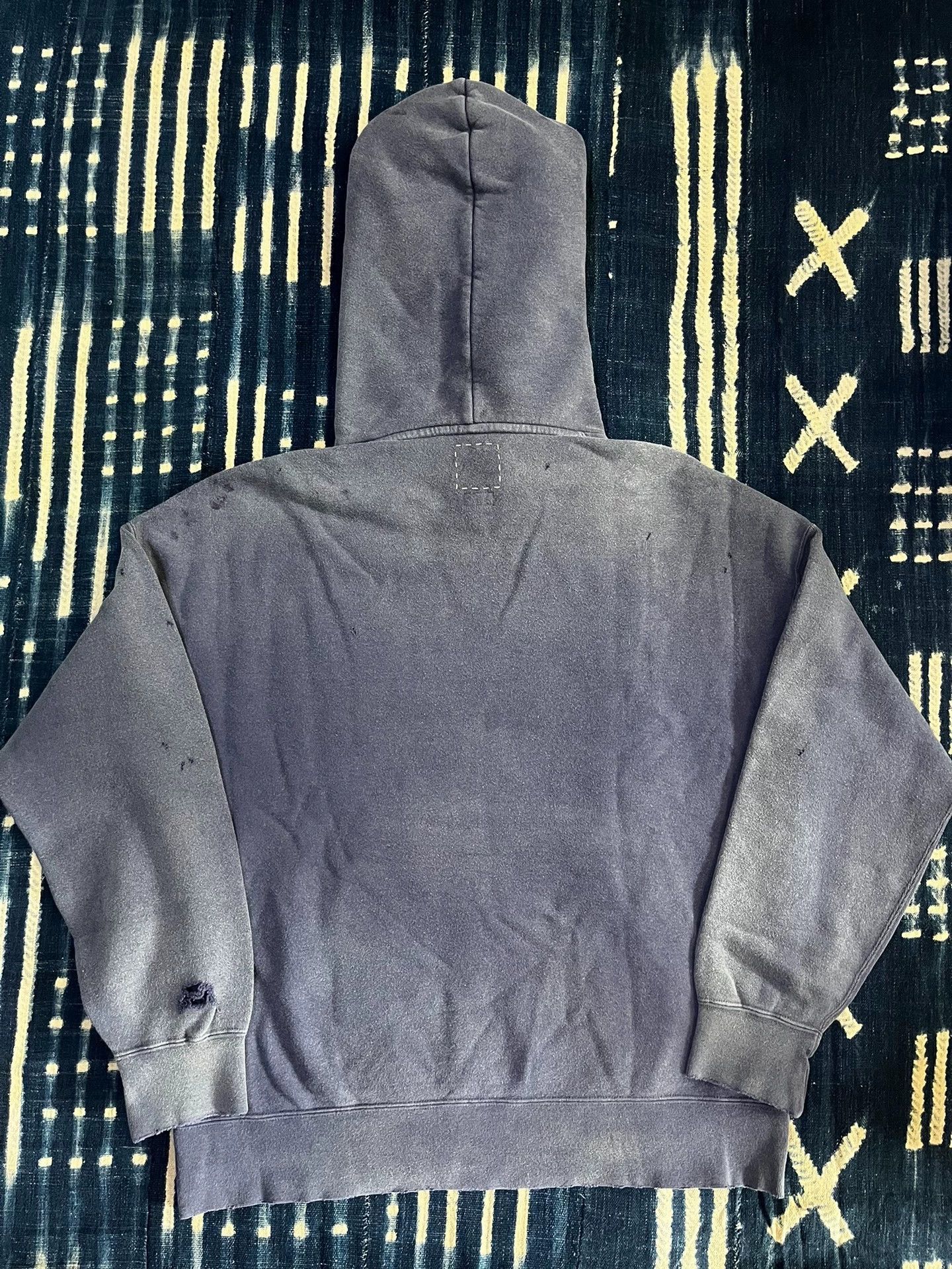 Visvim VISVIM 23AW JUMBO SB HOODIE P.O. CRASH 23AW destruction hoodie Size US M / EU 48-50 / 2 - 2 Thumbnail