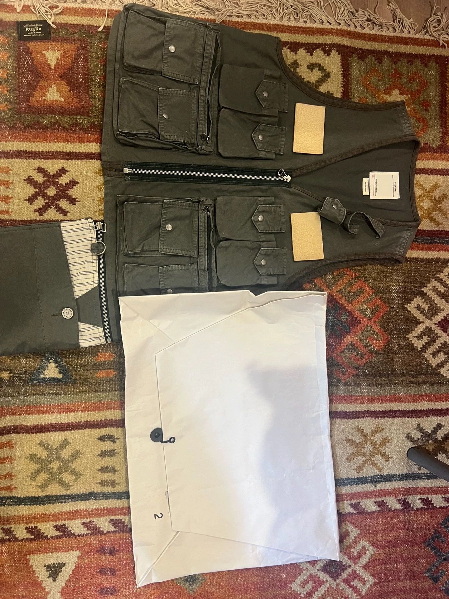 Visvim VISVIM 19AW PILAR FISHERMAN VEST Size US S / EU 44-46 / 1 - 6 Thumbnail
