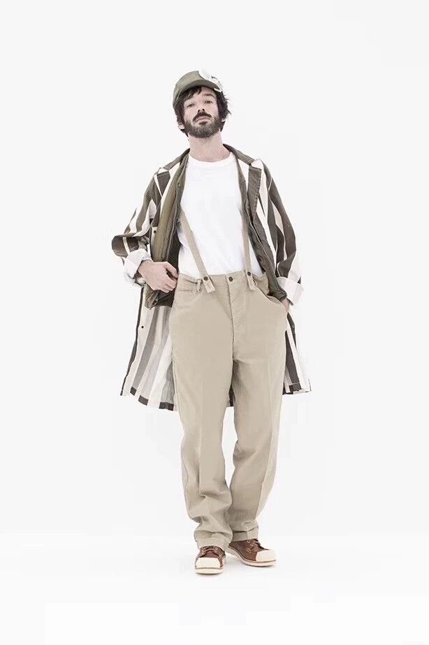 Visvim visvim cecile service striped coat Size US L / EU 52-54 / 3 - 7 Thumbnail