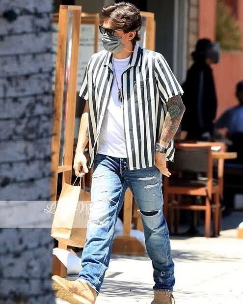 Visvim visvim cecile service striped coat Size US L / EU 52-54 / 3 - 8 Thumbnail