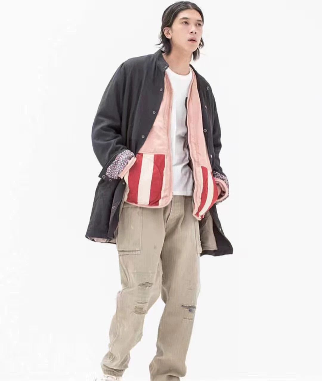 Visvim Visvim Blackbird linen wool jacket Size US S / EU 44-46 / 1 - 2 Thumbnail