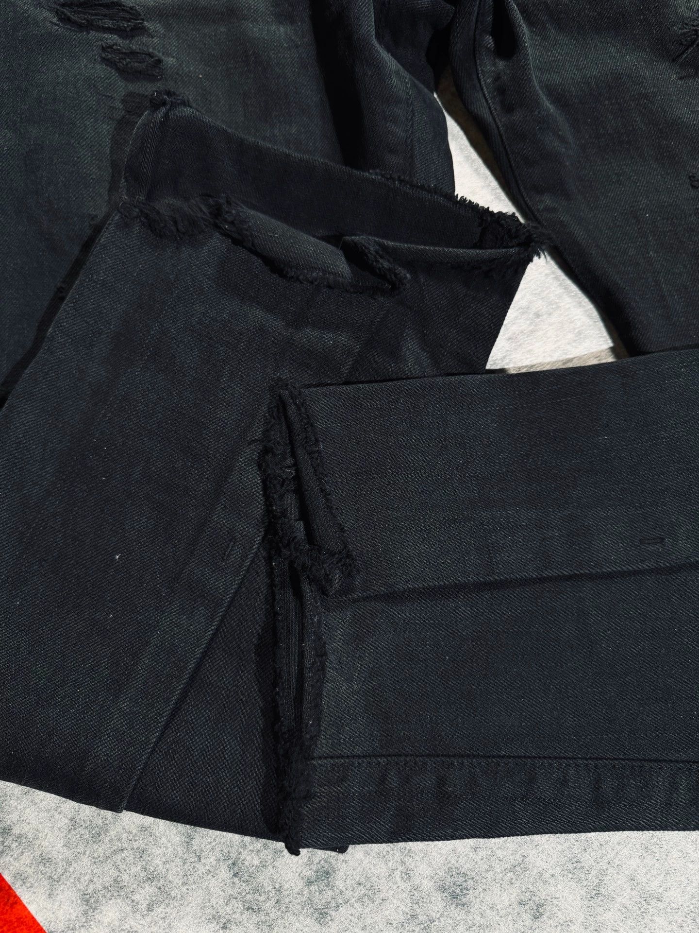 Visvim visvim journeyman blk tacked crash Size US 30 / EU 46 - 6 Thumbnail