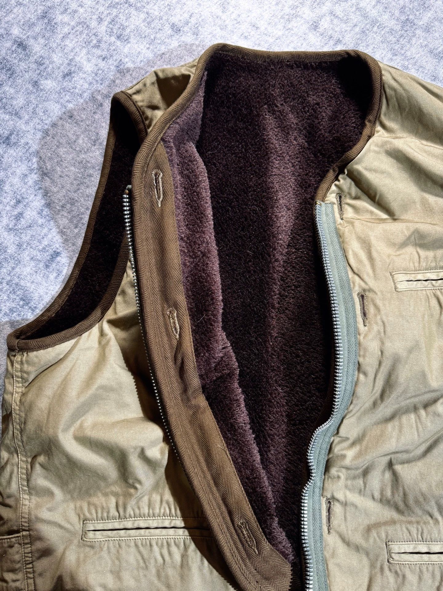 visvim liner vest
