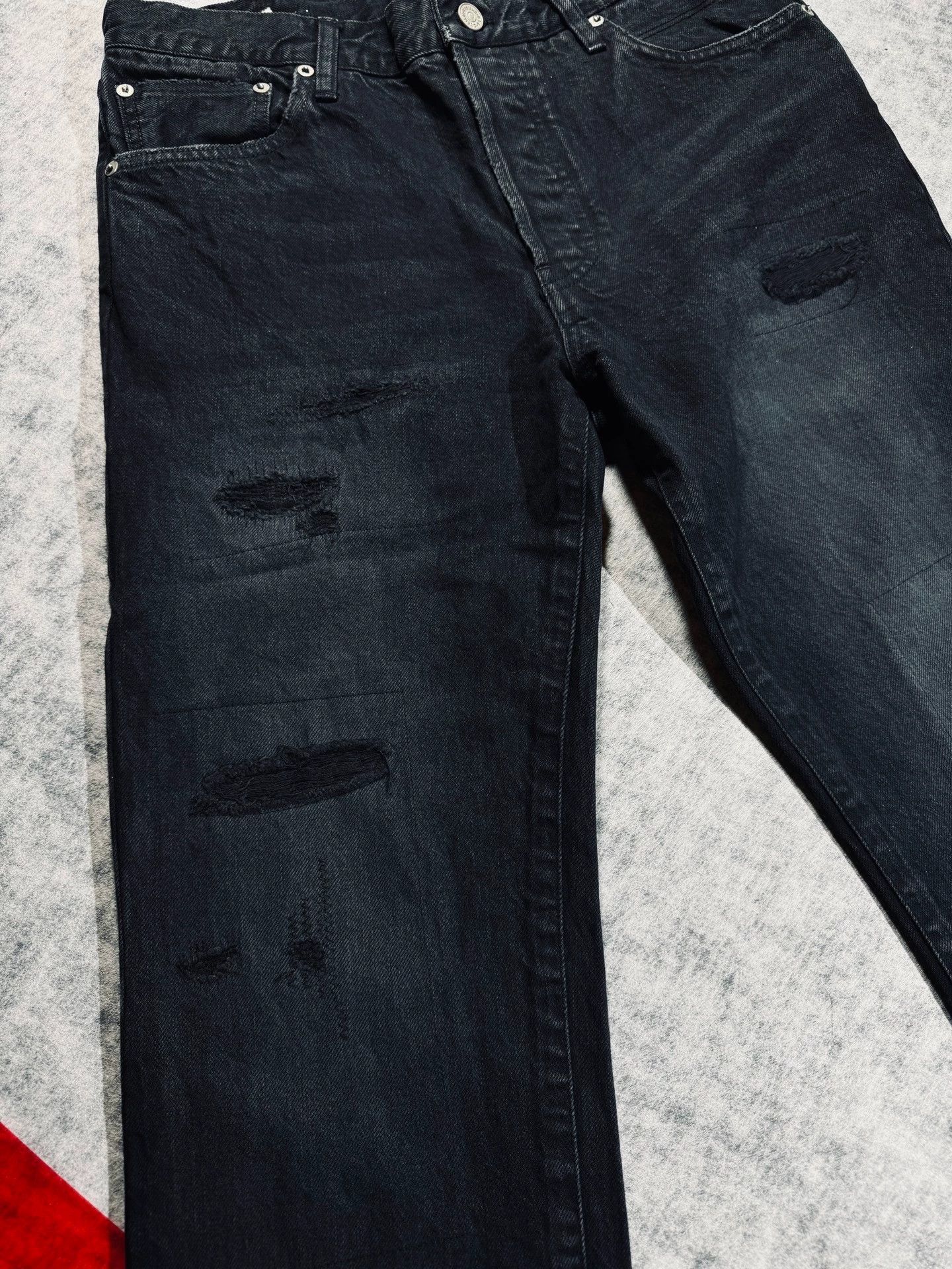 Visvim visvim ICT 10 cmyk blk dmgd Size US 32 / EU 48 - 4 Thumbnail