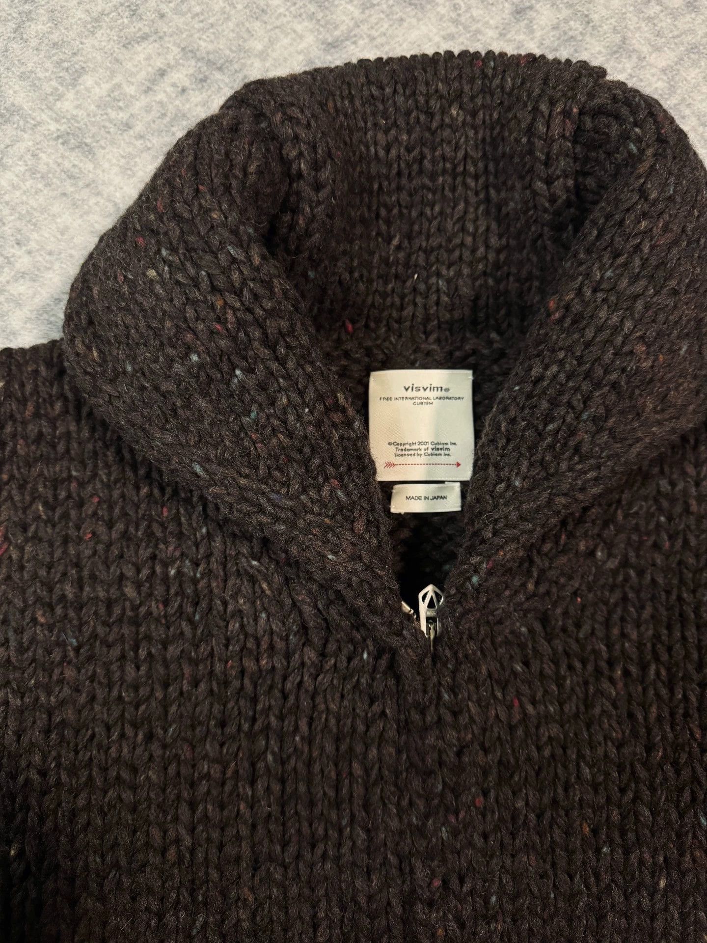Visvim visvim cowichan SB hand-knit F.Z sweater Size US L / EU 52-54 / 3 - 3 Thumbnail