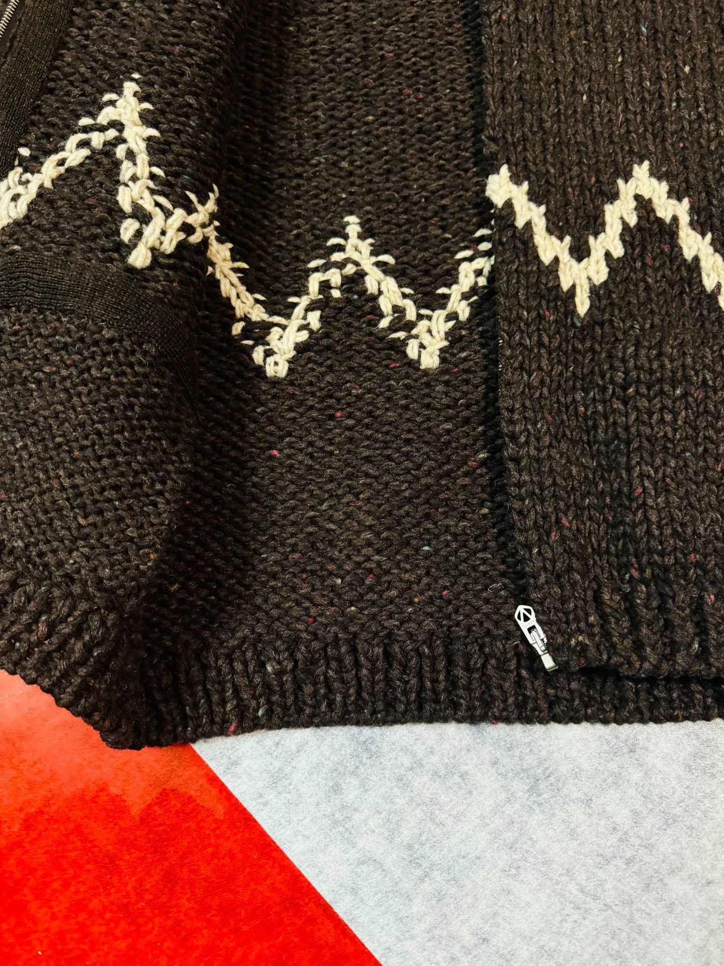 Visvim visvim cowichan SB hand-knit F.Z sweater Size US L / EU 52-54 / 3 - 6 Thumbnail