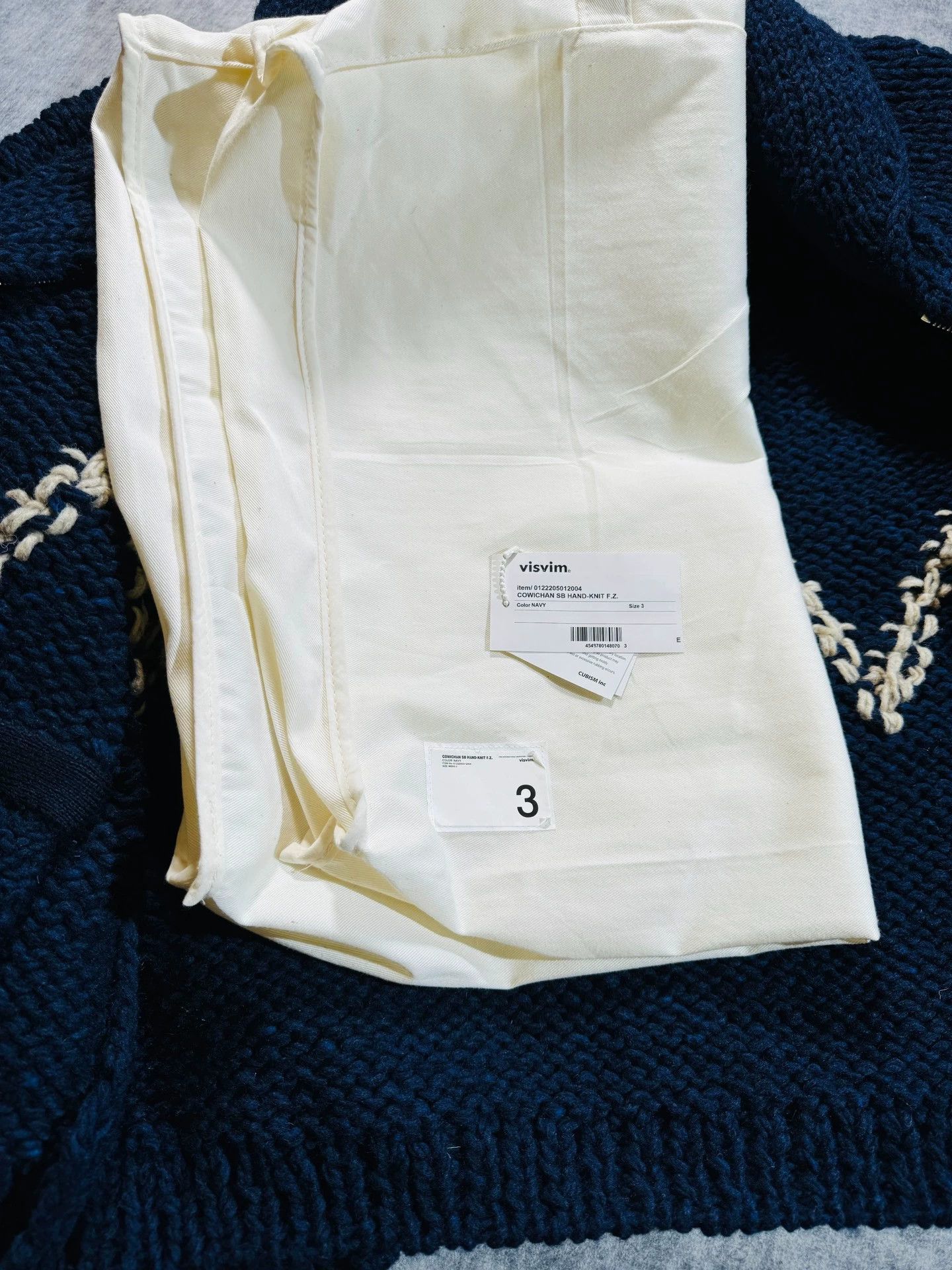 Visvim visvim cowichan SB hand-knit F.Z sweater Size US L / EU 52-54 / 3 - 7 Thumbnail