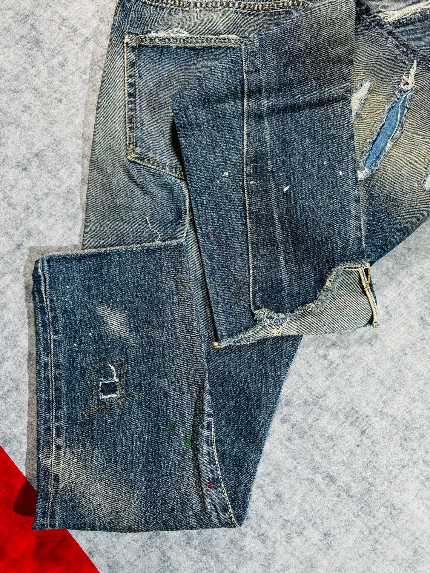 Visvim visvim journeyman tacked crash a hundred cloth jeans Size US 30 / EU 46 - 6 Thumbnail