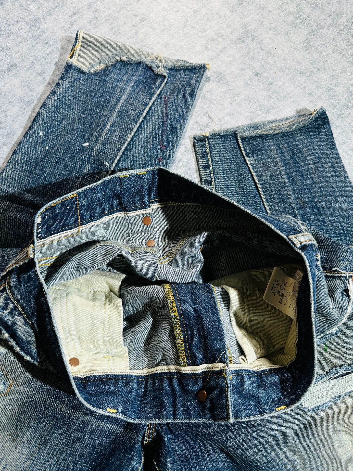 Visvim visvim journeyman tacked crash a hundred cloth jeans Size US 30 / EU 46 - 8 Thumbnail