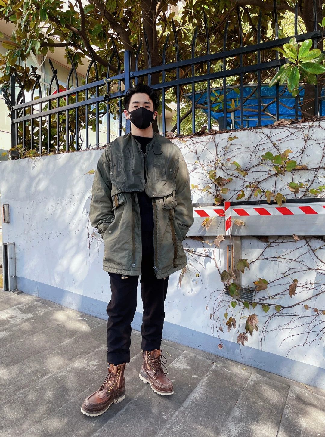 Visvim Visvim dyed paratrooper coats in mud Size US S / EU 44-46 / 1 - 8 Thumbnail
