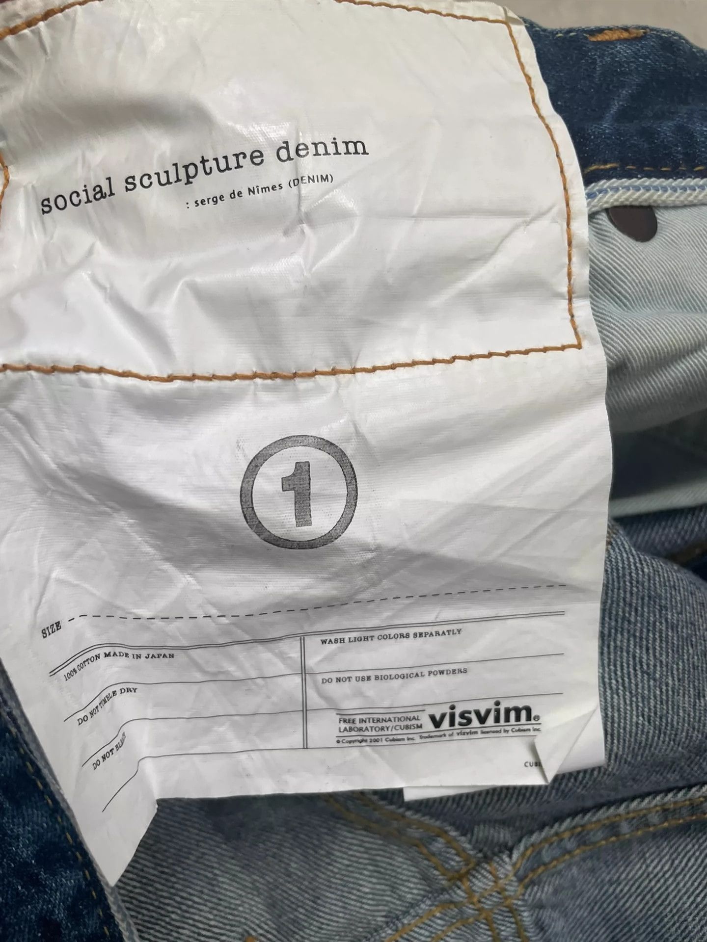 Visvim visvim dry4 Raggedy cow Size US 30 / EU 46 - 3 Thumbnail