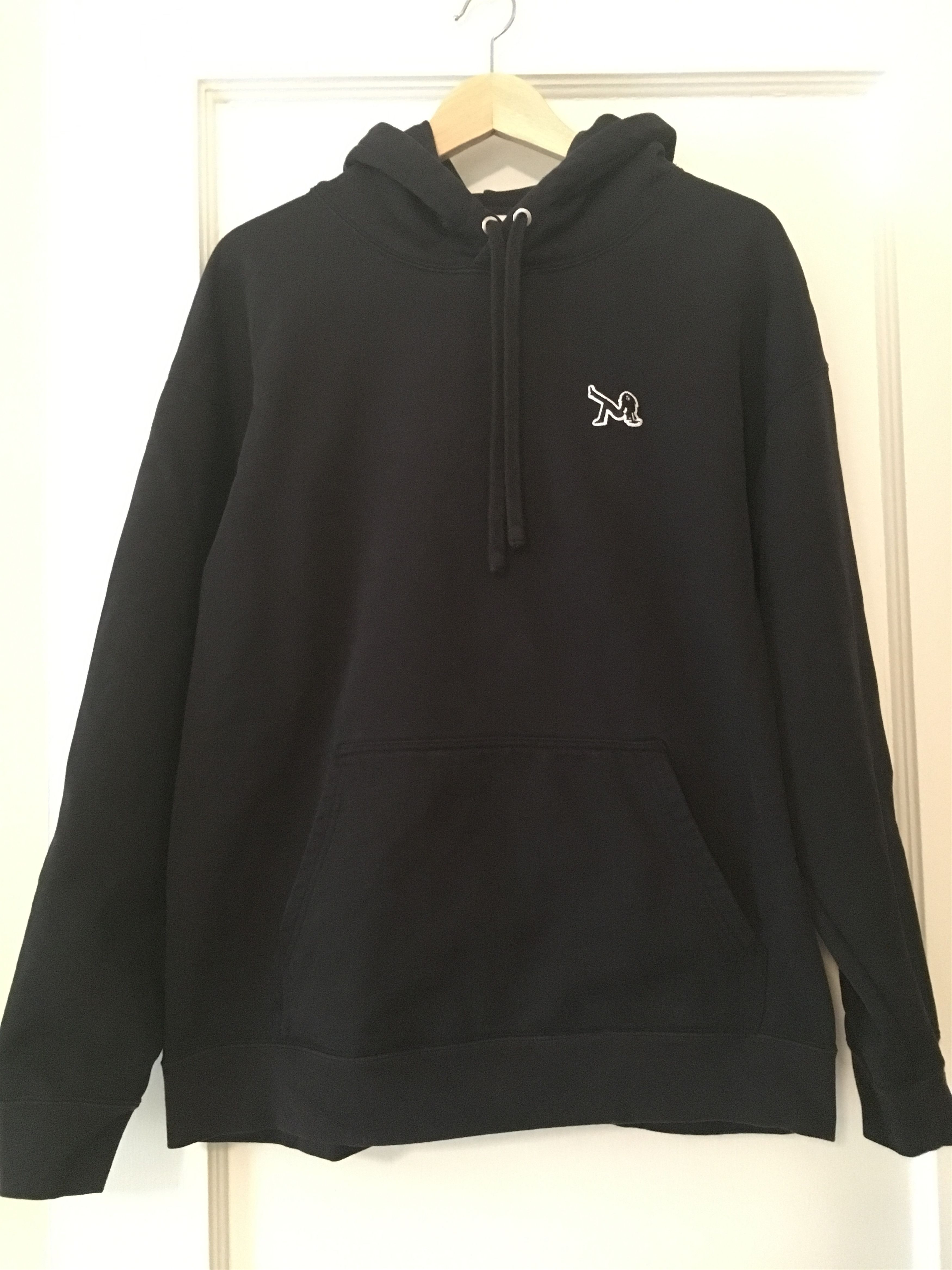 Black Brooke Embroidery Hoodie by Calvin Klein Jeans Est. 1978