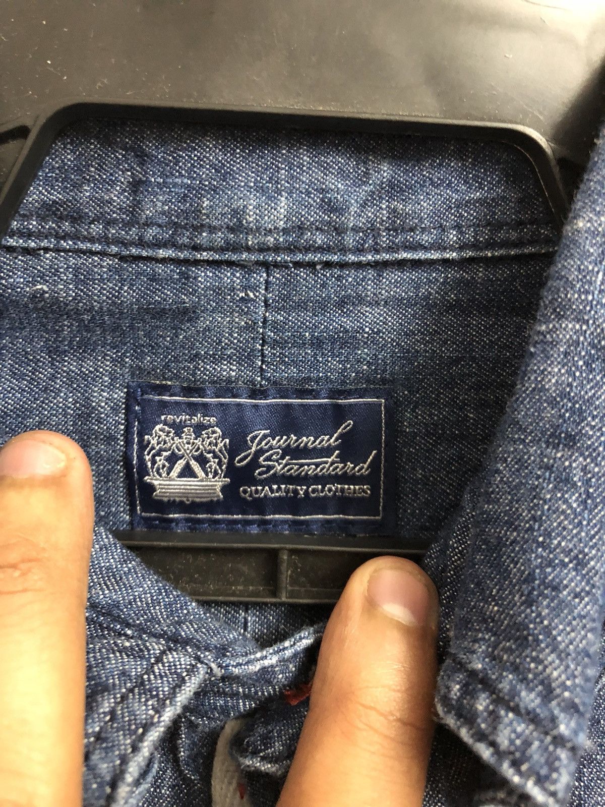 Japanese Brand × Journal Standard JOURNAL STANDARD Soft Denim Shirt Selvedge Size US M / EU 48-50 / 2 - 2 Thumbnail