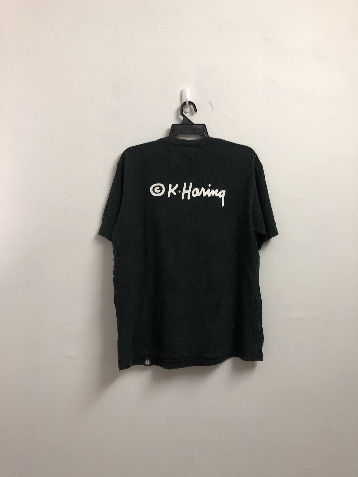 Keith Haring × Uniqlo Vtg KEITH HARING T Shirt Crossfinger Size US XL / EU 56 / 4 - 5 Thumbnail