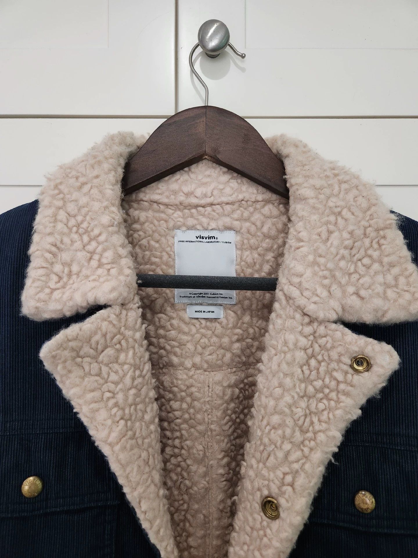 Visvim VISVIM dark blue corduroy striped multi-pocket wool jacket jacket Size US M / EU 48-50 / 2 - 3 Thumbnail