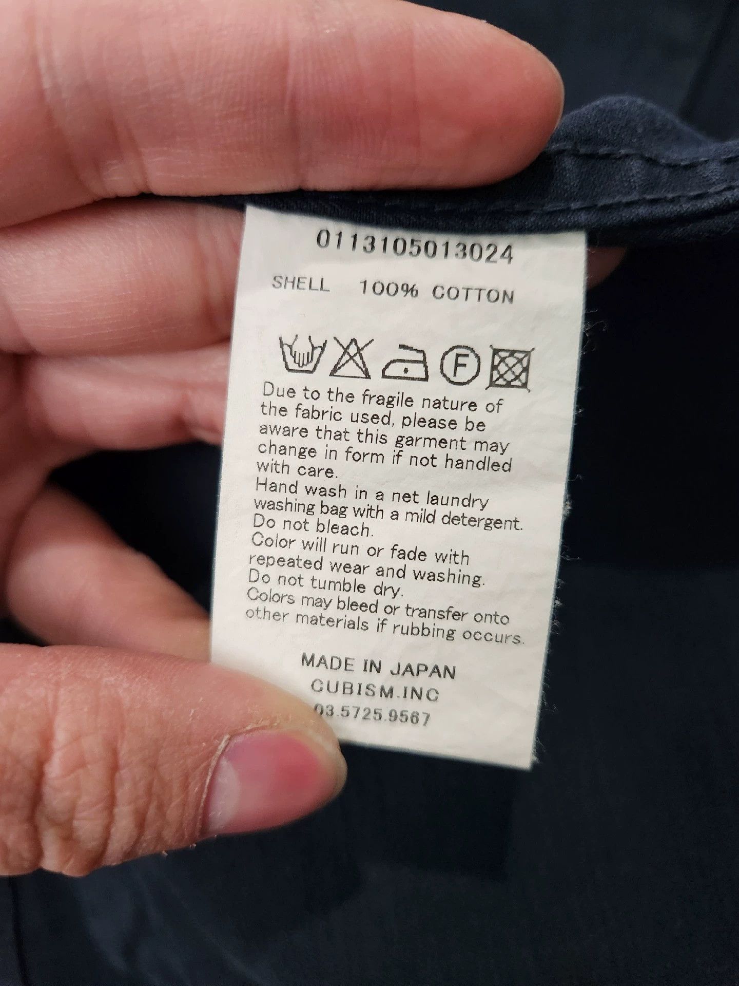 Visvim VISVIM dark blue wash to make old vintage multi-pocket cargo thin jacket jacket Size US S / EU 44-46 / 1 - 7 Thumbnail