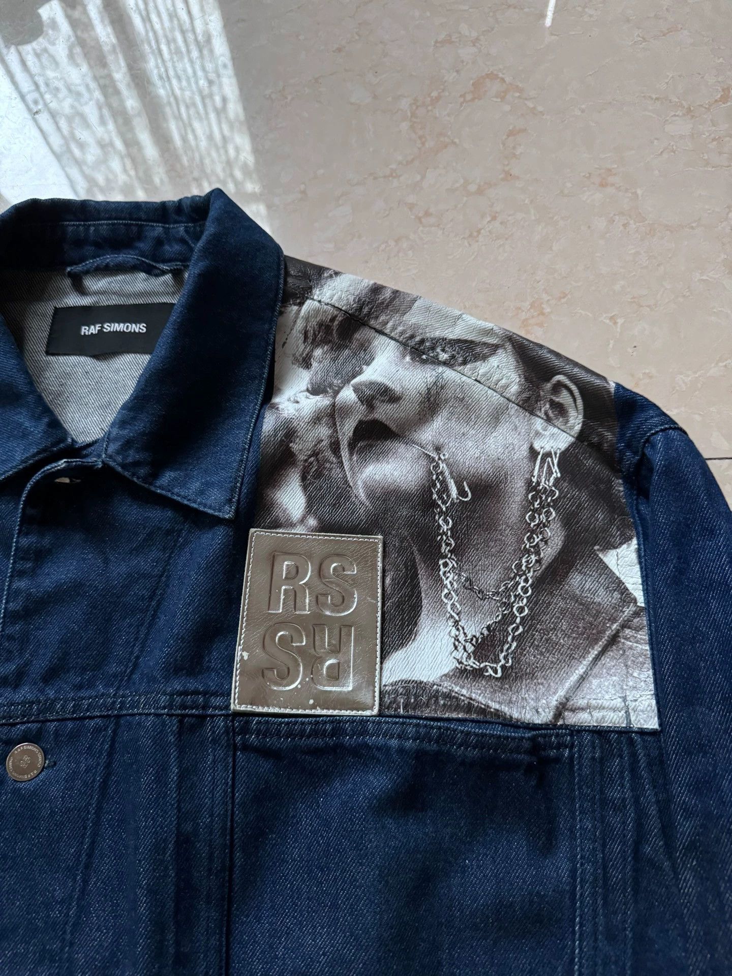 Raf Simons Raf Simons Portrait denim jacket Size US L / EU 52-54 / 3 - 2 Thumbnail