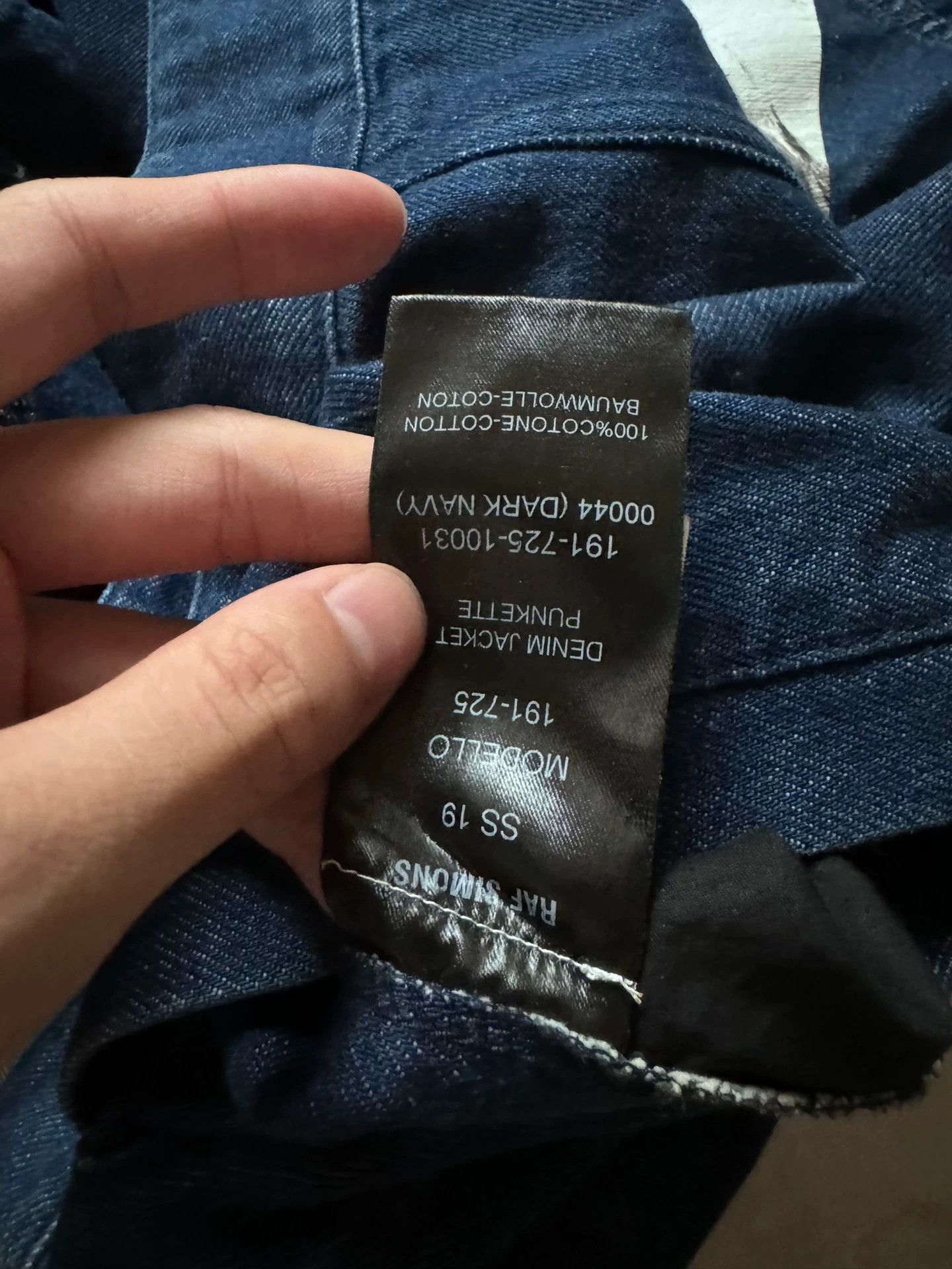 Raf Simons Raf Simons Portrait denim jacket Size US L / EU 52-54 / 3 - 3 Thumbnail