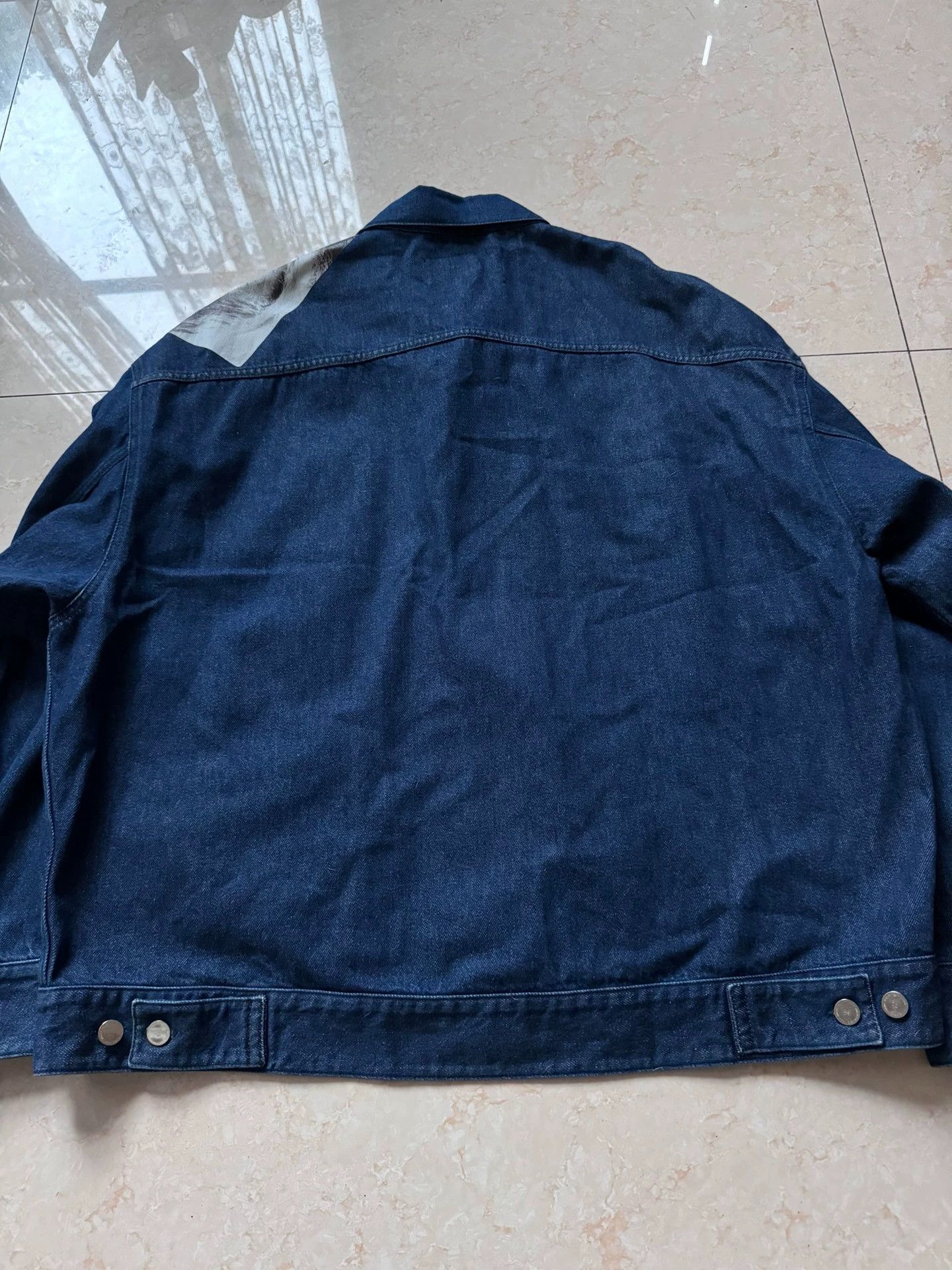 Raf Simons Raf Simons Portrait denim jacket Size US L / EU 52-54 / 3 - 4 Thumbnail