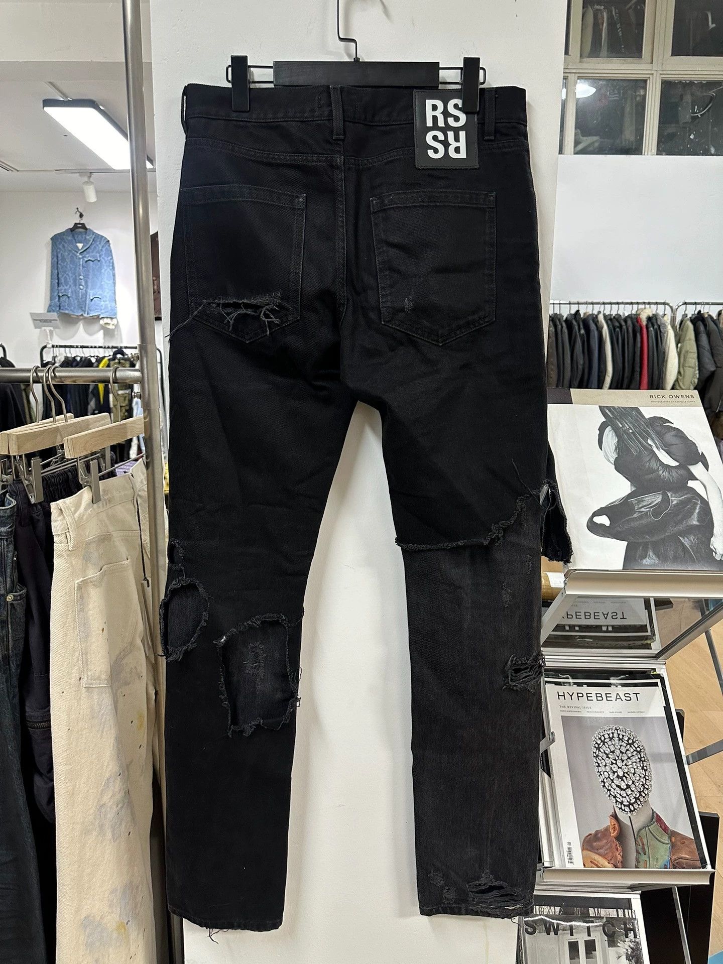 Raf Simons Destroy jeans