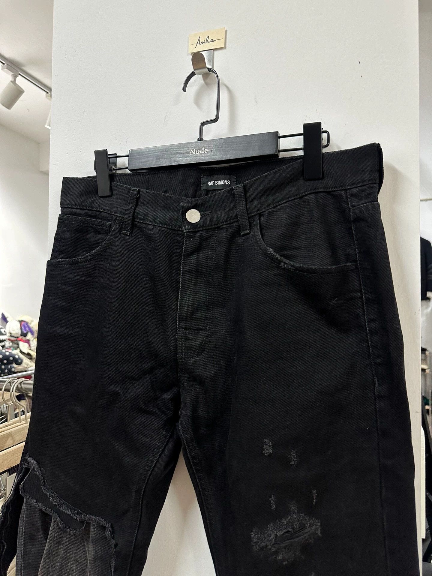 Raf Simons Destroy jeans