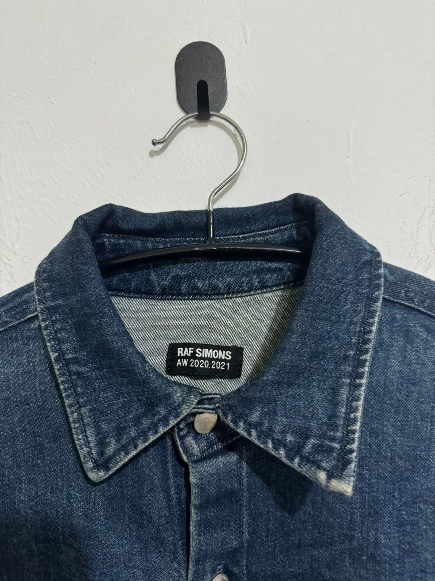 Raf Simons Raf Simons Leather denim jacket Size US S / EU 44-46 / 1 - 4 Thumbnail