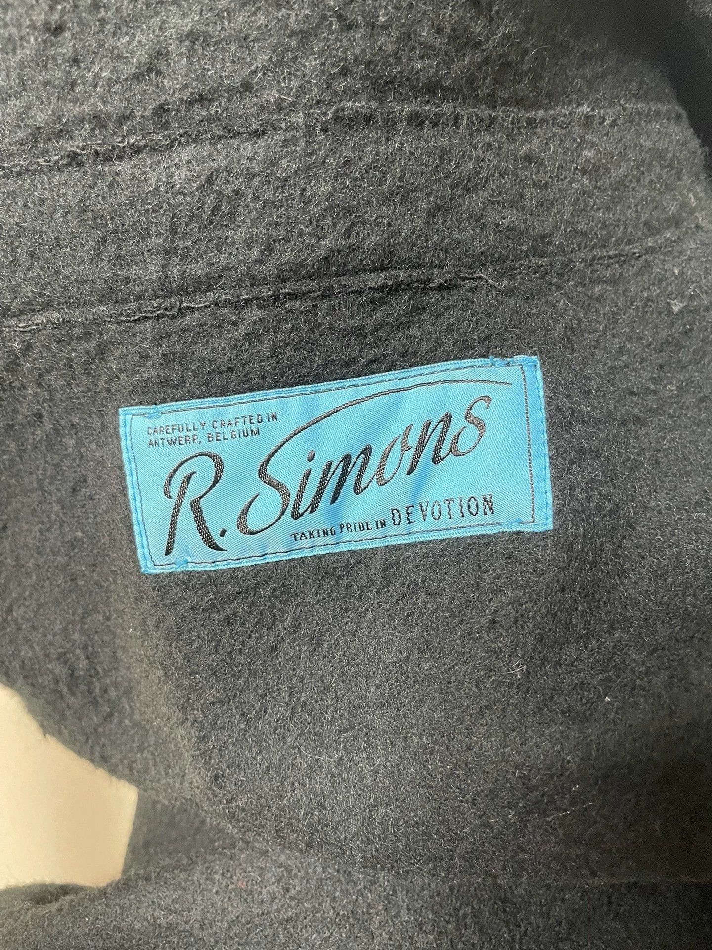 Raf Simons Raf Simons Wool mohair shirt coat Size US S / EU 44-46 / 1 - 8 Thumbnail