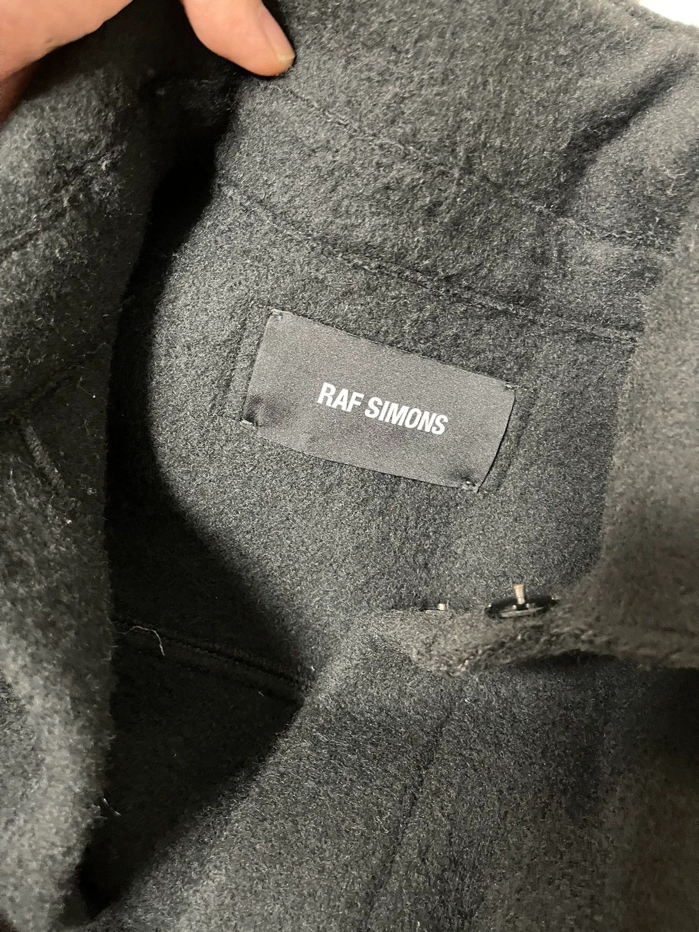 Raf Simons Raf Simons Wool mohair shirt coat Size US S / EU 44-46 / 1 - 3 Thumbnail