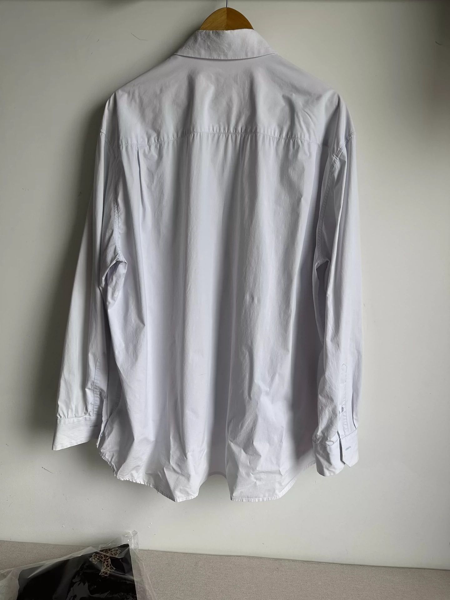 Raf Simons Raf Simons Light blue silhouette shirt Size US XL / EU 56 / 4 - 5 Thumbnail