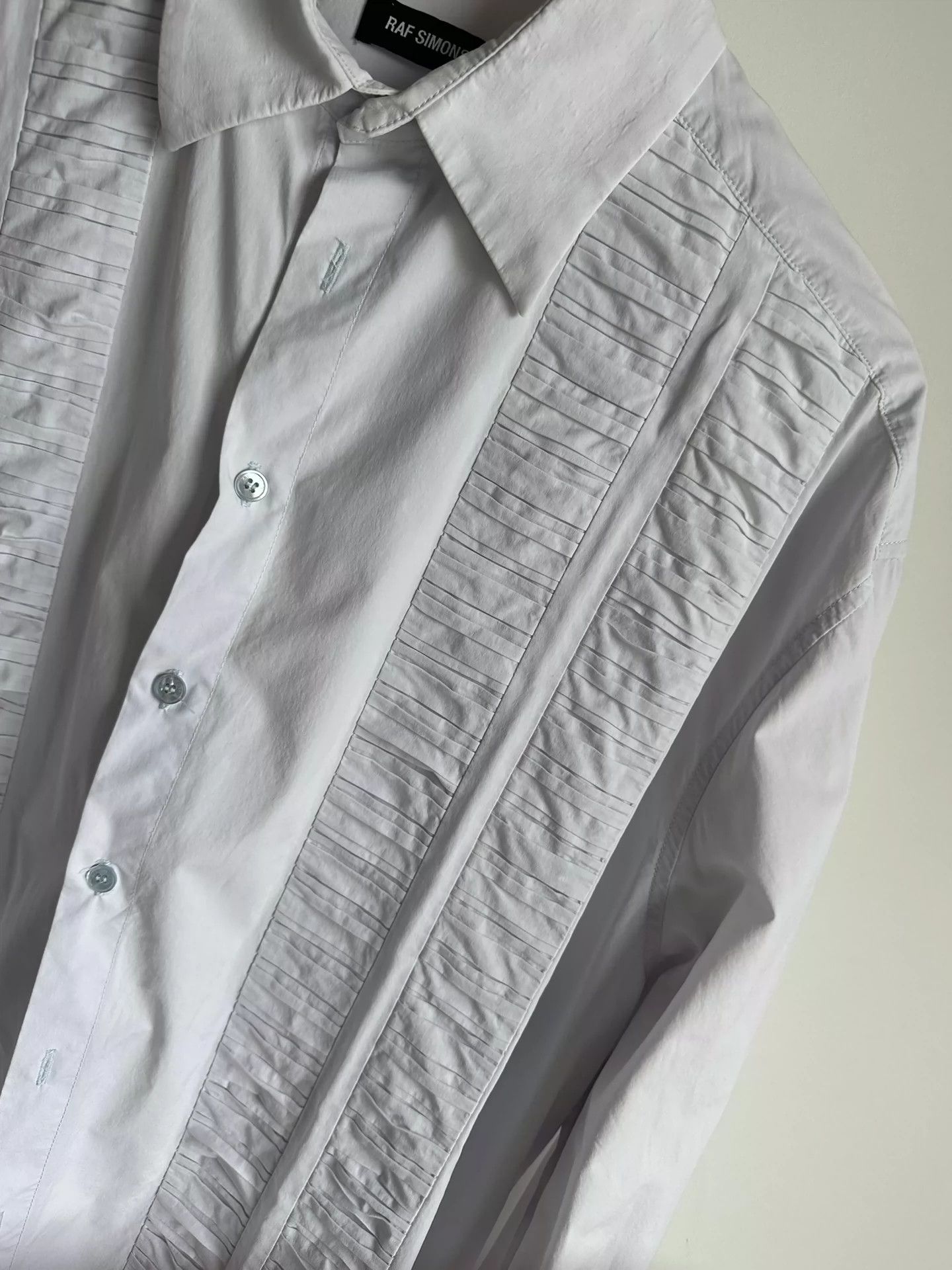 Raf Simons Raf Simons Light blue silhouette shirt Size US XL / EU 56 / 4 - 3 Thumbnail