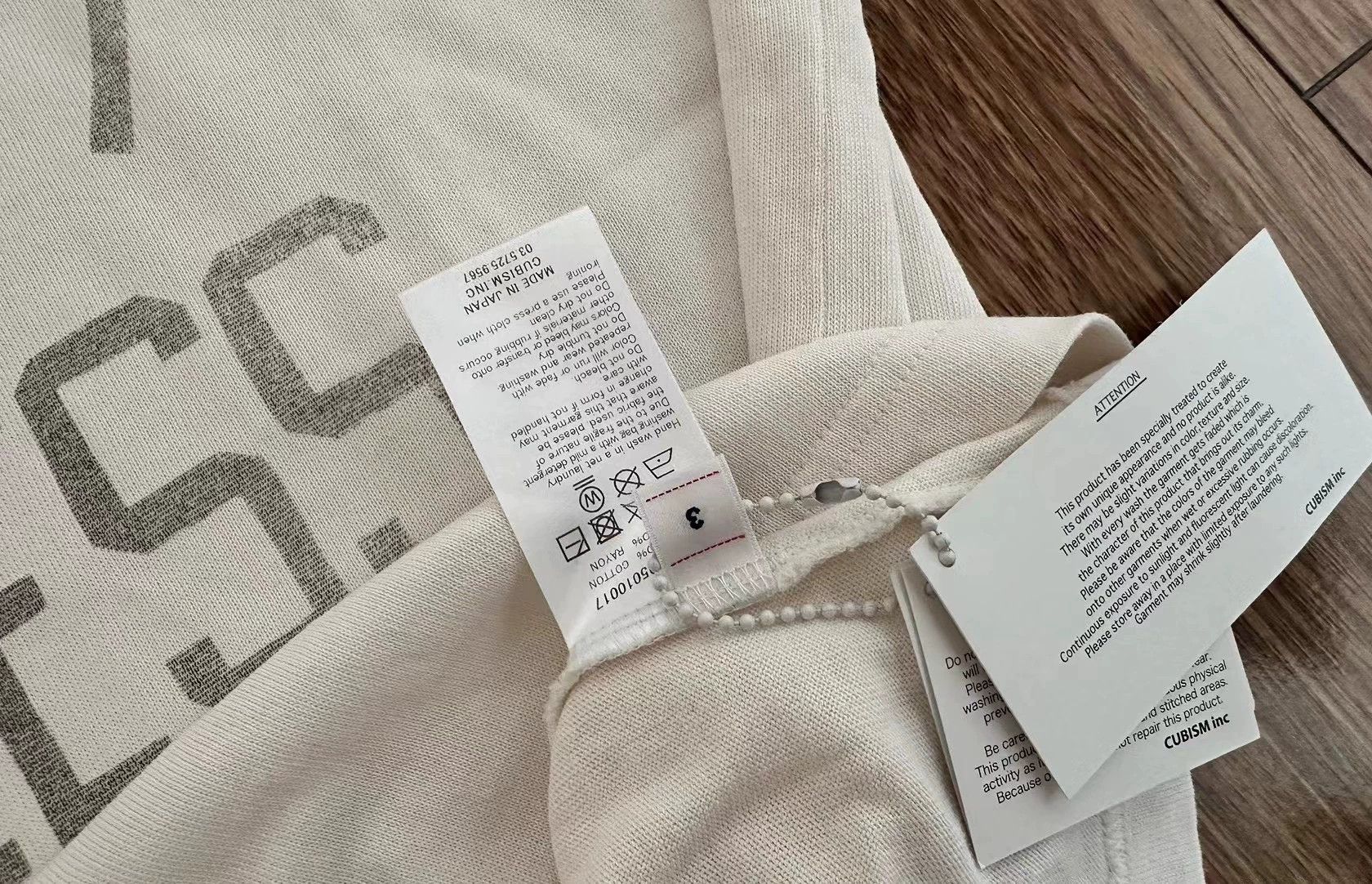 Visvim VISVIM 20AW JUMBO TEE (C/RY) Size US L / EU 52-54 / 3 - 3 Thumbnail