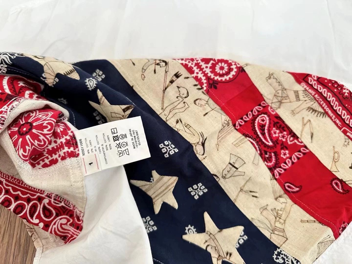 Visvim VISVIM FREE EDGE STARS SHIRT L/S COLLARED GIZA Size US S / EU 44-46 / 1 - 3 Thumbnail