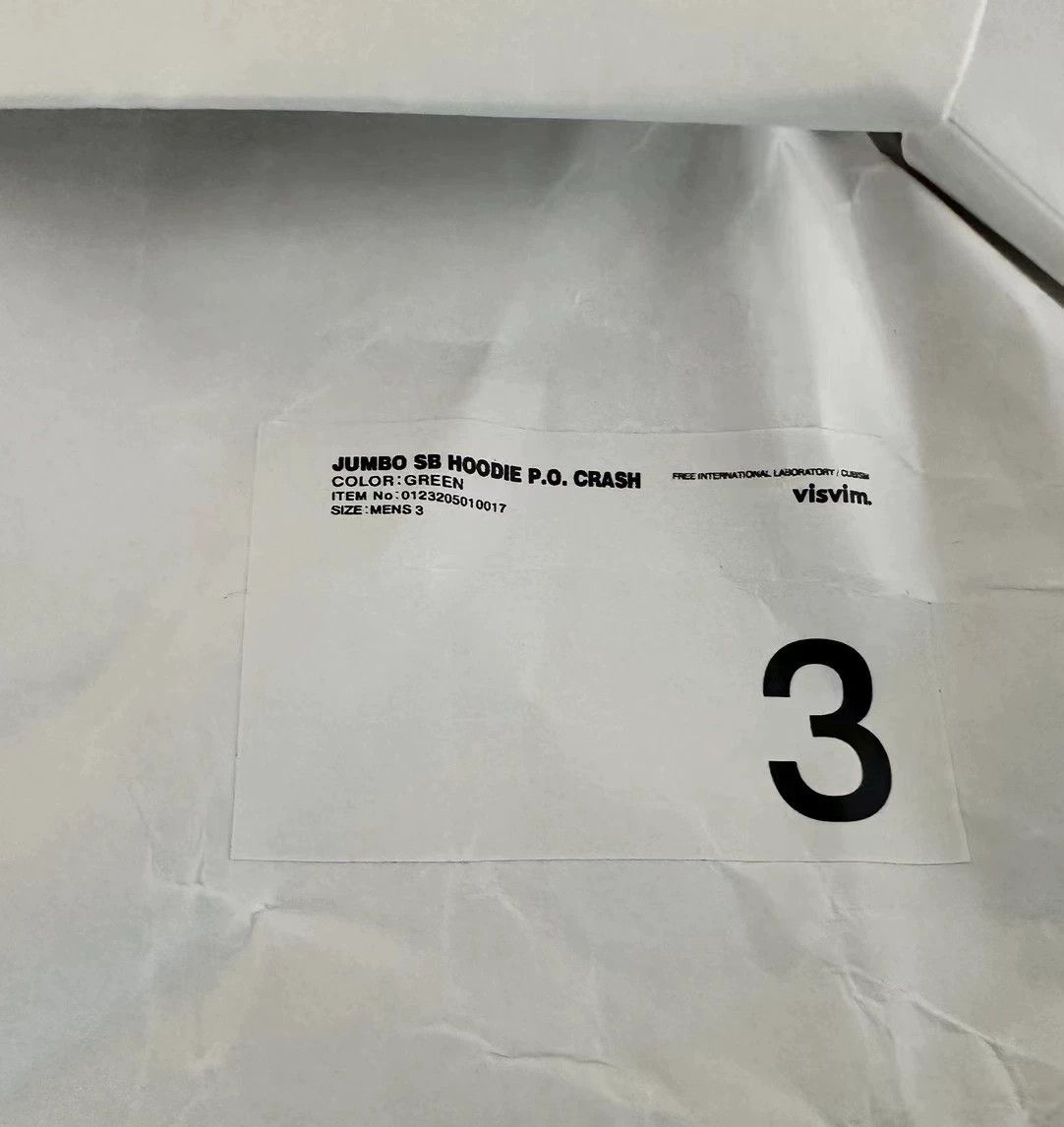 Visvim VISVIM 23AW JUMBO SB HOODIE P.O. CRASH Size US L / EU 52-54 / 3 - 3 Thumbnail