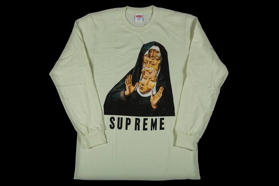 Supreme Green Supreme Nun L/S Tee | Grailed