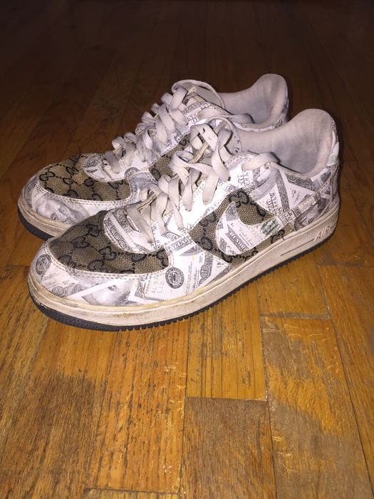 100 dollar bill air force ones sales